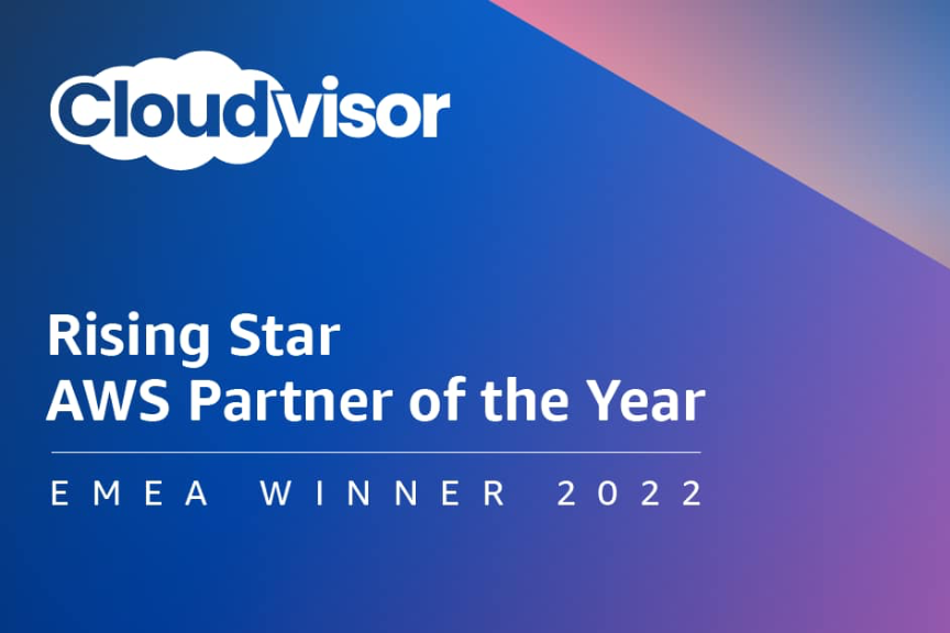 Cloudvisor Receives Prestigious Rising Star Partner of the Year - EMEA Award from AWS