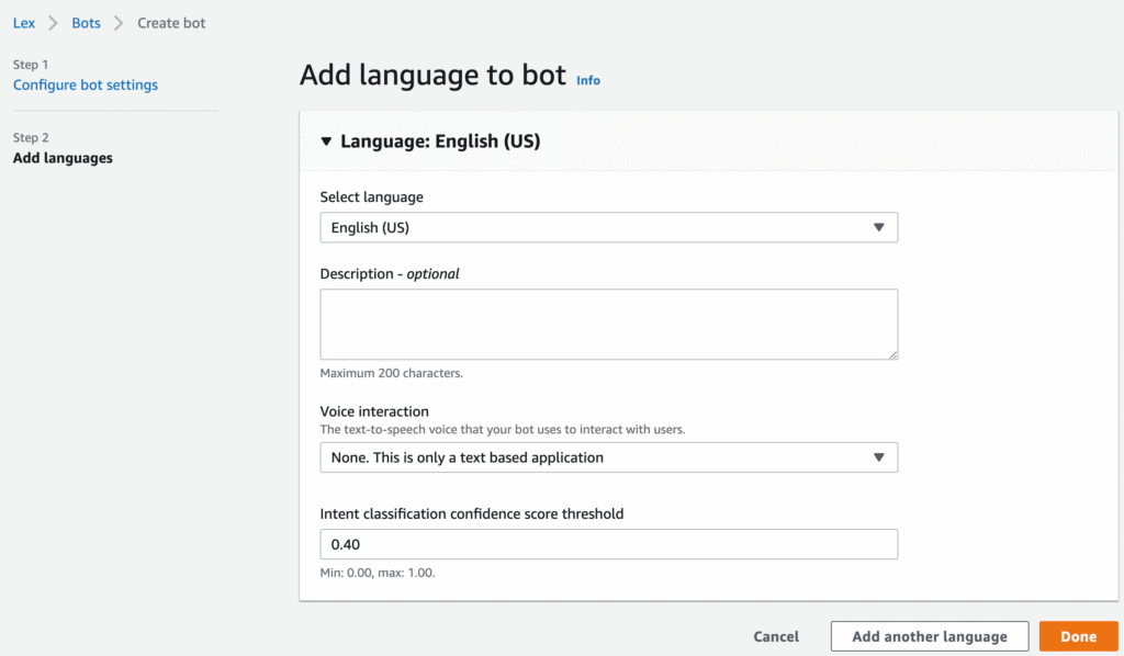 How to Create an AWS Lex-based Digital Cloud Assistant Chatbot 9