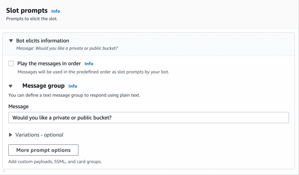How to Create an AWS Lex-based Digital Cloud Assistant Chatbot 21