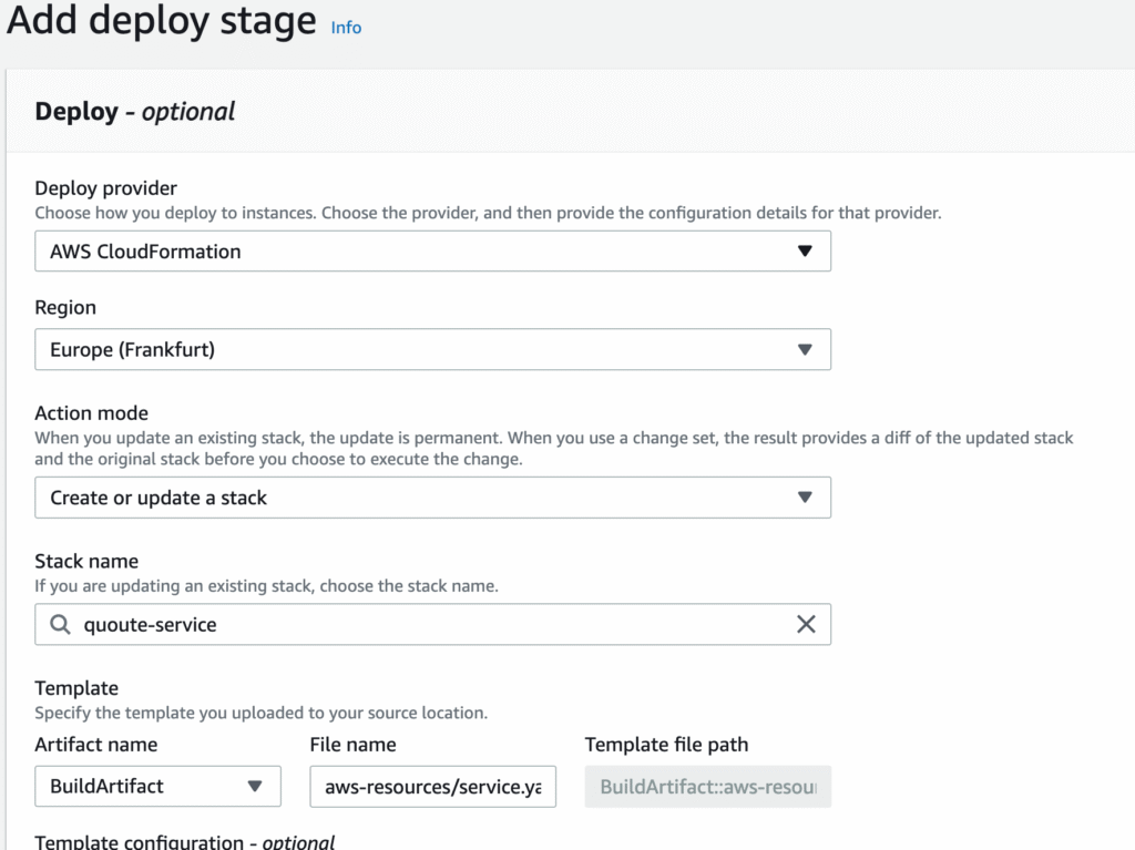 User Guide: Continuous Build and Deployment Using AWS Managed Services 21